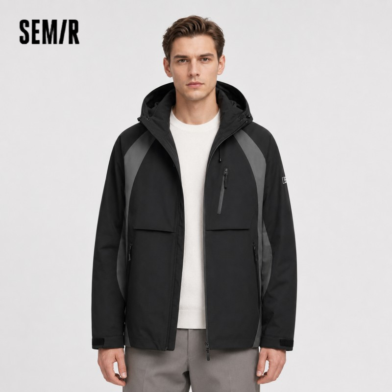 Outdoor Sport Winter Jacket - Semir Daunenjacke für Herren, wasserdicht, mit