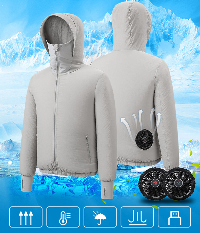 Outdoor Sport Jacket Brand - Sommer Sport Fan Klimaanlage Kühlweste für