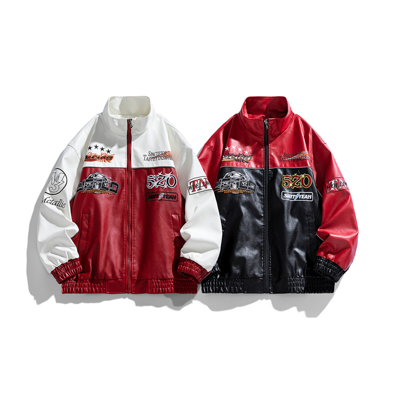 Outdoor Sport Winter Jacket - Trend Hübsche Winter Outdoor Freizeit Kunstlederjacke