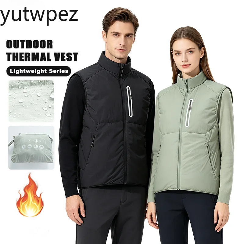 Outdoor Sport Jacket Brand - Unisex Warme Baumwollweste Leichte Wasserabweisende Winddichte