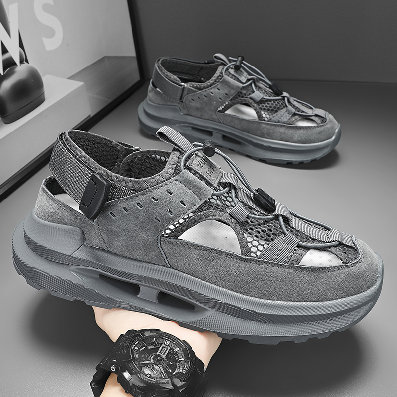 Outdoor Sport Outfit - Sandalen für Männer Gummis chuhe Sport