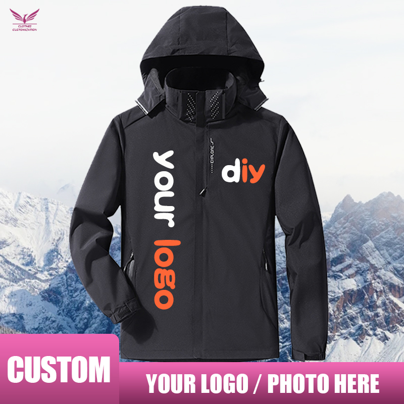 Outdoor Sport Winter Jacket - Outdoor-Mode Wasserdichte Sportjacke Individuelle Anpassung Herren