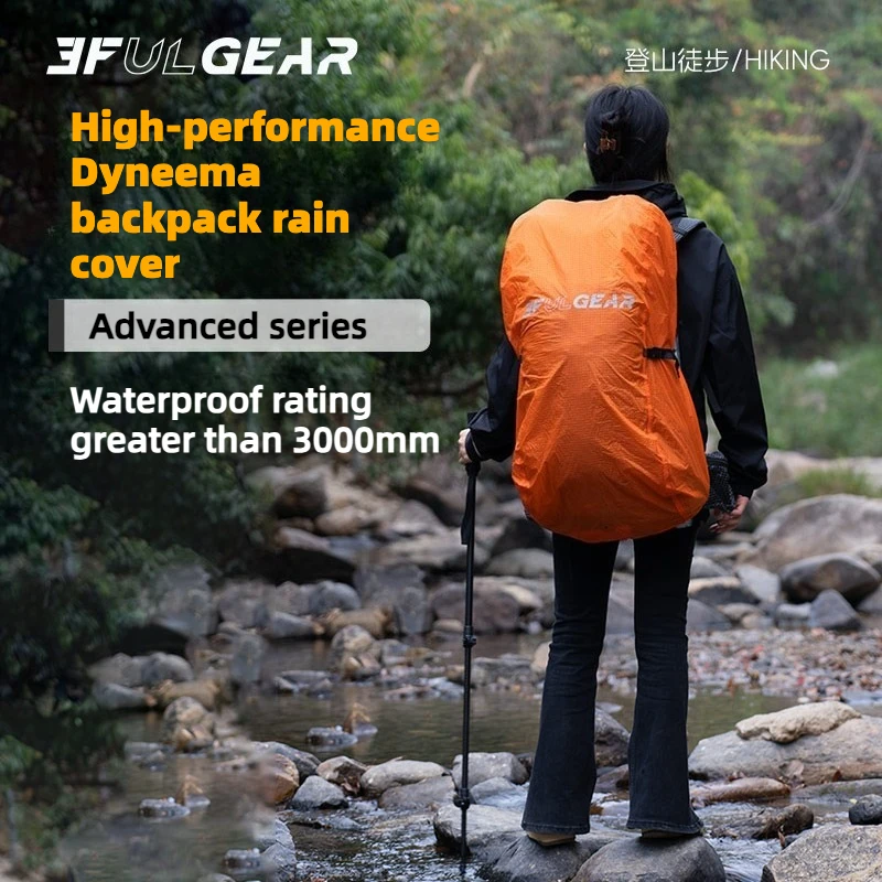 Outdoor Sport Climbing Gear - 3F UL GEAR 20-85L Rucksack-Regenschutz, reflektierende