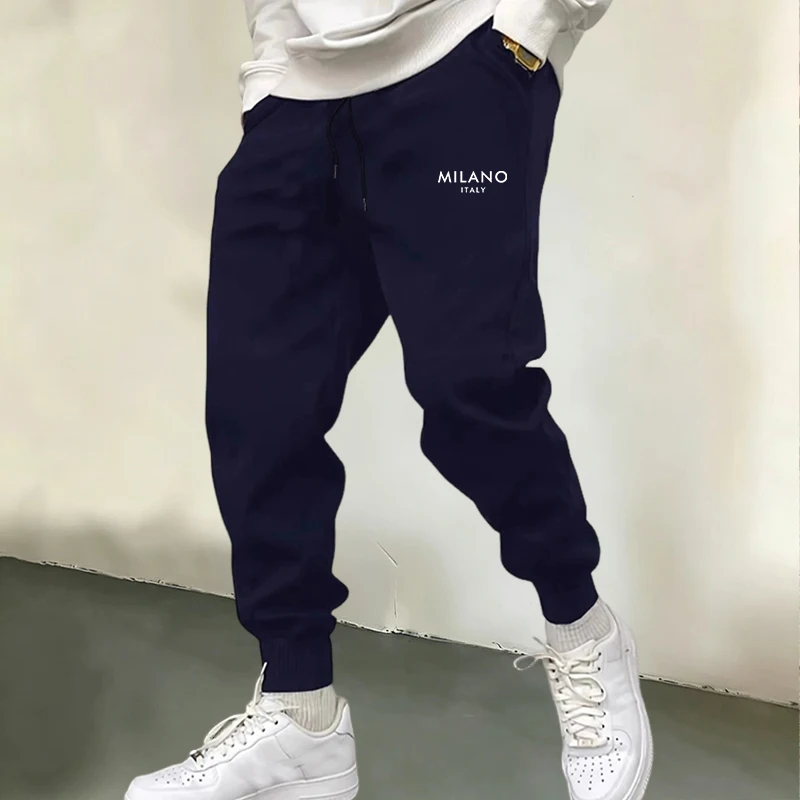Outdoor Sport Hiking Pants - Vielseitige Herren-Jogginghose mit Aufdruck, Freizeithose für