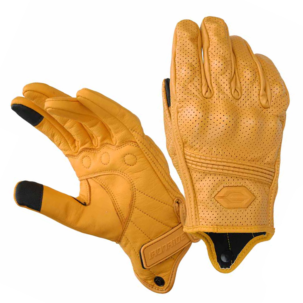 Horse Riding Glove - Motorradhandschuhe aus Leder, Motocross-Handschuhe für Herren,