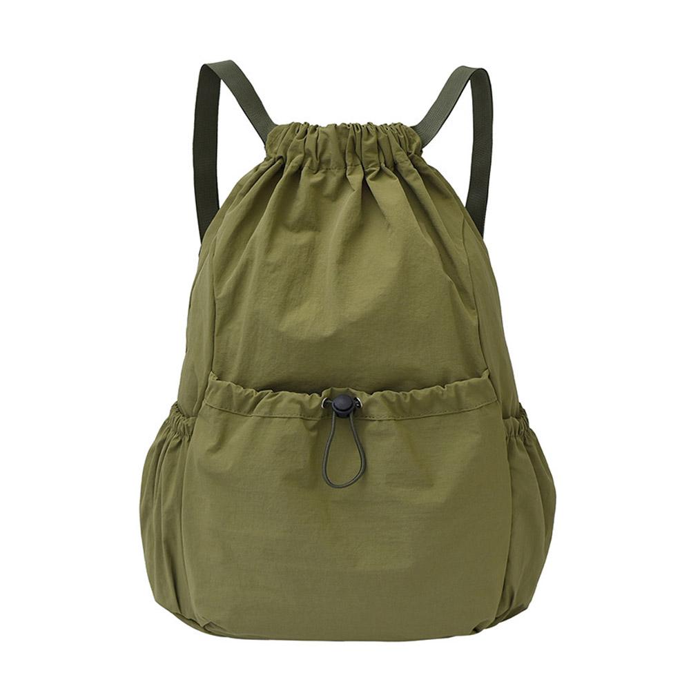 Outdoor Sports Activities - Großvolumige Wasserdichte Sporttasche Modischer Leichter Kordelzug-Rucksack
