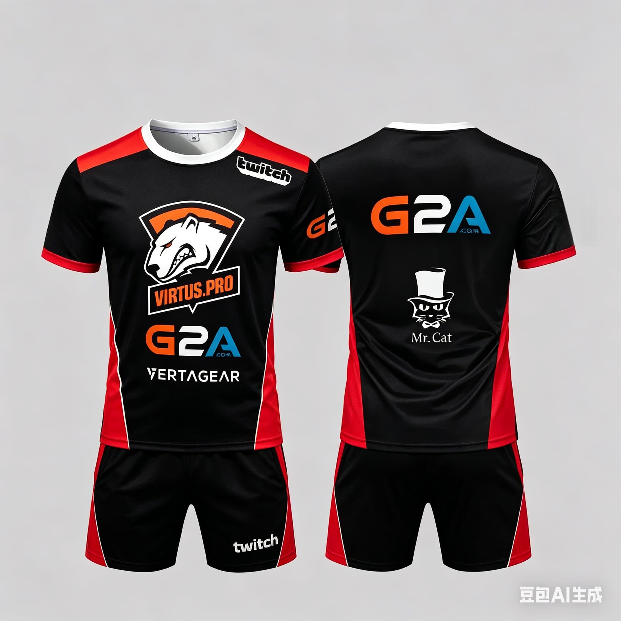 Outdoor Sport Club - Virtus.Pro Esports Club Uniformen Sommer Outdoor