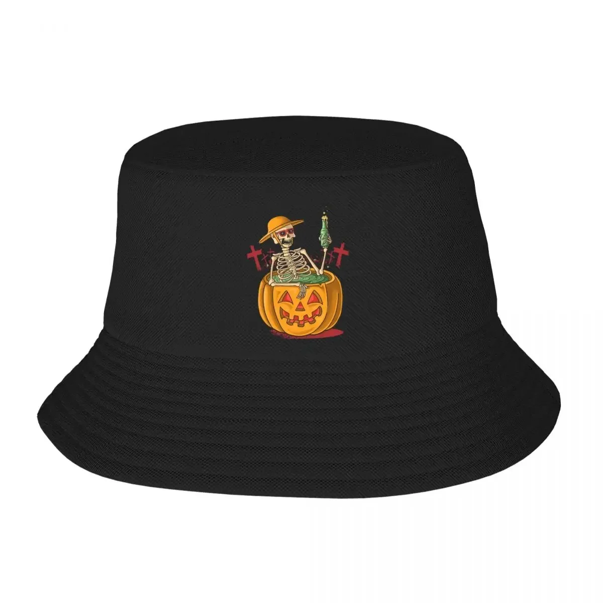 Outdoor Sport Outfit - 2026 Neue Reise-Kopfbedeckung Halloween Kürbis-Atmosphäre Outfit